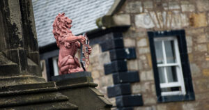 Falkland, the perfect location for the Inverness scenes in Outlander.