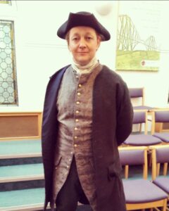 Ready to go into action in Outlander , season 3.