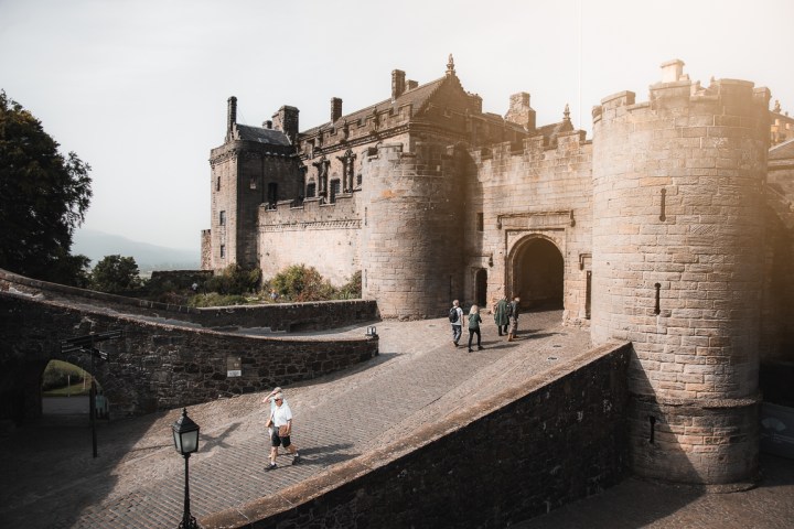 Cruise ship tour Stirling castle